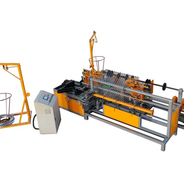 Double Mold Double Wire Chain Link Fence Machine